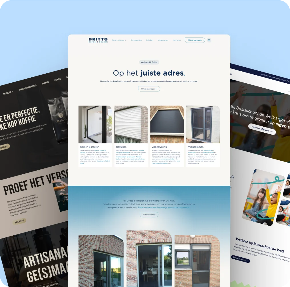 Jouw website, jouw keuze.