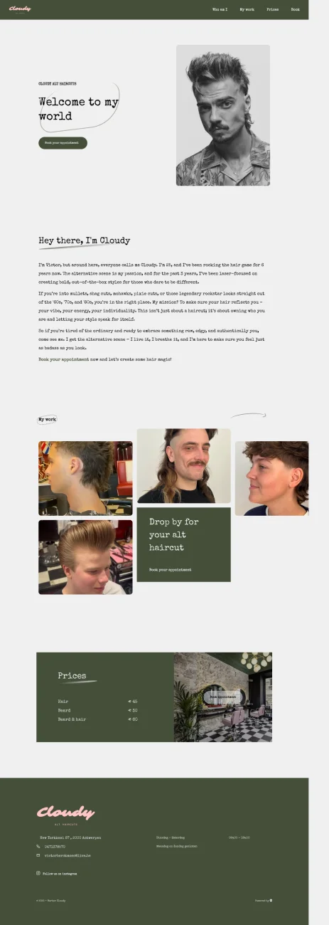 Barber Cloudy